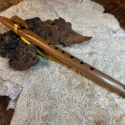 Gebetsflöte in G#-Moll | Wolf Windblock | Zedernholz | Miguel Medina