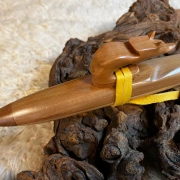 Gebetsflöte in G#-Moll | Wolf Windblock | Zedernholz | Miguel Medina