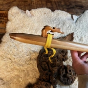 Gebetsflöte in G#-Moll | Wolf Windblock | Zedernholz | Miguel Medina