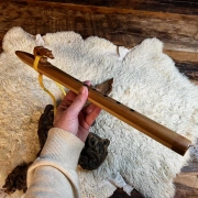 Gebetsflöte in G#-Moll | Wolf Windblock | Zedernholz | Miguel Medina