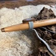 Gebetsflöte in G#-Moll | Kranichkopf | Ahorn Holz | Miguel Medina