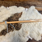 Gebetsflöte in G#-Moll | Kranichkopf | Ahorn Holz | Miguel Medina