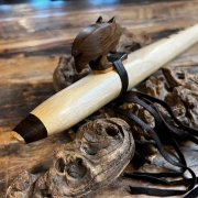 Gebetsflöte in E-Moll | Wolf-Chief Windblock | Myrtenholz | Miguel Medina