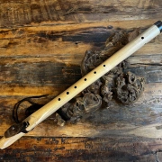 Gebetsflöte in E-Moll | Wolf-Chief Windblock | Myrtenholz | Miguel Medina