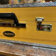 "Radha" Reise Koffer Harmonium mit 3¼ Oktaven | Zedernholz Edition | 440 Hz