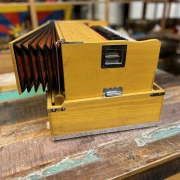 "Radha" Reise Koffer Harmonium mit 3¼ Oktaven | Zedernholz Edition | 440 Hz