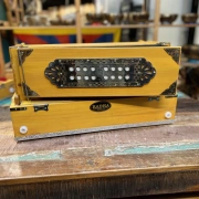 "Radha" Reise Koffer Harmonium mit 3¼ Oktaven | Zedernholz Edition | 440 Hz
