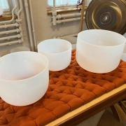 Kristallklangschalen | Die 3. Oktave erdet und trägt |  C#3 - 432/440 Hz