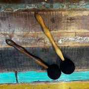 Unnir Extra Large Gong Mallet | Tiefe Klänge wie eine kleine Welle: