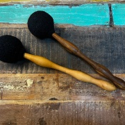 Unnir Extra Large Gong Mallet | Tiefe Klänge wie eine kleine Welle: