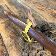 Gebetsflöte in E-Moll | Flügel Windblock | Mahagoni | Miguel Medina