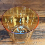 Alchemie Kristallklangschale in B(H)3 | Clear Chakra Orange | 432 Hz