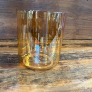 Alchemie Kristallklangschale in B(H)3 | Clear Chakra Orange | 432 Hz