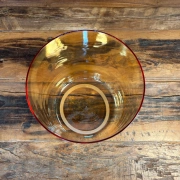 Alchemie Kristallklangschale in B(H)3 | Clear Chakra Orange | 432 Hz