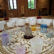 Alchemie Kristallklangschale in C3 (+0) | Radient Red | 432 Hz