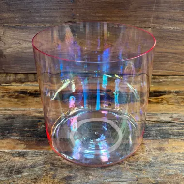 Alchemie Kristallklangschale in C3 (+0) | Clear Chakra Violett | 432 Hz