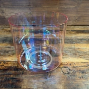 Alchemie Kristallklangschale in C3 (+0) | Clear Chakra Violett | 432 Hz