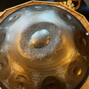 Handpan Chirp | F Integral | 10 Klangfelder – inkl. Rucksacktasche