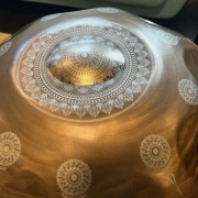 Handpan Chirp | D Amara | 10 Klangfelder – inkl. Rucksacktasche