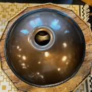 Handpan Chirp | D Ashakiran | 9 Klangfelder – inkl. Rucksacktasche