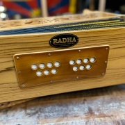 "Radha Peacock Harmonium" | 3.5 Oktaven | Teakholz Edition | 432 Hz