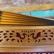 "Radha Peacock Harmonium" | 3.5 Oktaven | Teakholz Edition | 432 Hz