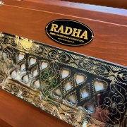 Reise Harmonium von "Radha" mit 2½  Oktaven | Zedernholz Edition | 440 Hz