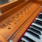 Reise Harmonium von "Radha" mit 2½  Oktaven | Zedernholz Edition | 440 Hz