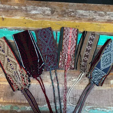 Handgewebter Chumpi – Ritual- und Schutzgürtel