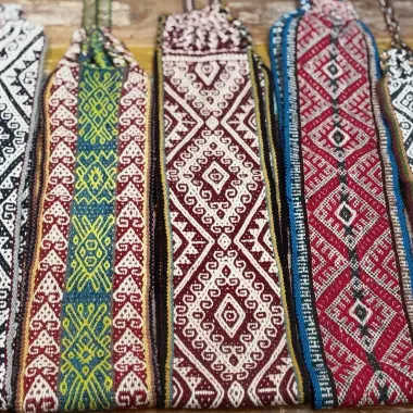 Handgewebte Chumpi – Ritual- und Schutzgürtel