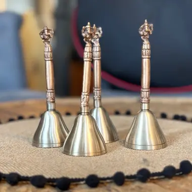 Handglocken Ganesha · Klang der Weisheit und Segnung