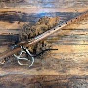 Gebetsflöte in D-Moll | Buckelwal Windblock | Walnuss | Miguel Medina