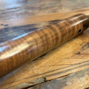 Gebetsflöte in D-Moll | Buckelwal Windblock | Walnuss | Miguel Medina