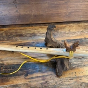 Gebetsflöte in E-Moll | Animal Spirit Windblock | Esche | Miguel Medina