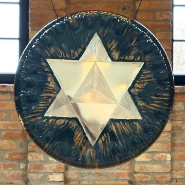 Oetken Merkaba Gong 32" (81 cm) | Handgefertigte Klangkunst