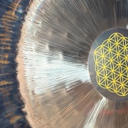 Oetken Flower of Life Gong 36" (91 cm) | Handgefertigte Klangkunst