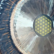 Oetken Flower of Life Gong 32" (81 cm) | Handgefertigte Klangkunst