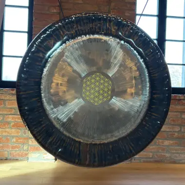 Oetken Flower of Life Gong 32" (81 cm) | Handgefertigte Klangkunst