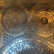 Klangschale  ø 26 cm -  Mani Mantra, ...