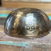 Tibetische Klangschale ø 25 cm Shri Yantra, Ton G