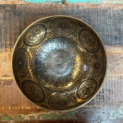 Tibetische Klangschale ø 25 cm Shri Yantra, Ton G