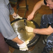 Paiste Planeten Gong Moon Sid. | 61 cm in A#2 (113,71  Hz) | Stärkt die Intuition