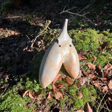 Stonewhistle Innato – Handgefertigte Flöte aus Erde, Feuer und Klang