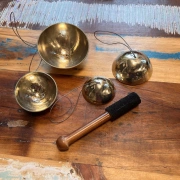 Klangglocken Luna aus Nickel Silber | Klang aus Stille und weiblicher Resonanz