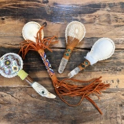 Shipibo Schamanen Rasseln – kurz