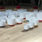Kristallklangschalen | Bringt lichtvolle Klarheit | C# - 440 Hz