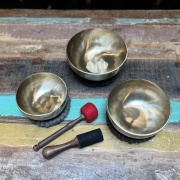 Klangschalen Therapie-Set | C3 - G3 - C4