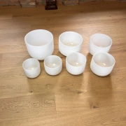 Kristallklangschale | Chakra-Set | 4. Oktave