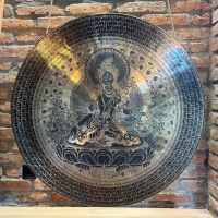 Tempel Gong | Weisse Tara | 90 cm