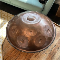 Handpan Mercury  | C Hijaz | 15 Klangfelder